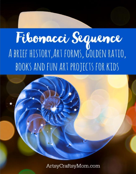 Investigate Fibonacci Day with These STEAM Activities - a List of Fibonacci Novels for Children, Art Projects, and a Fun Film for Children to Learn and Enjoy