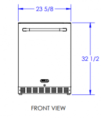 Bull 24-inch Compact Refrigerator