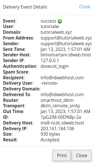 Mengenal Fitur Track Delivery di cPanel