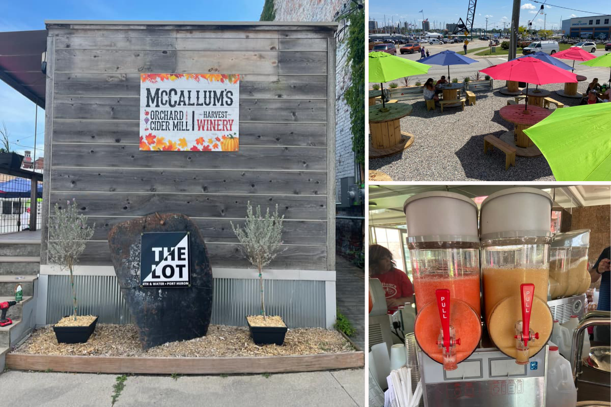 Mccallum's Pop-Up Shop At &Quot;The Lot&Quot; In Downtown Port Huron.