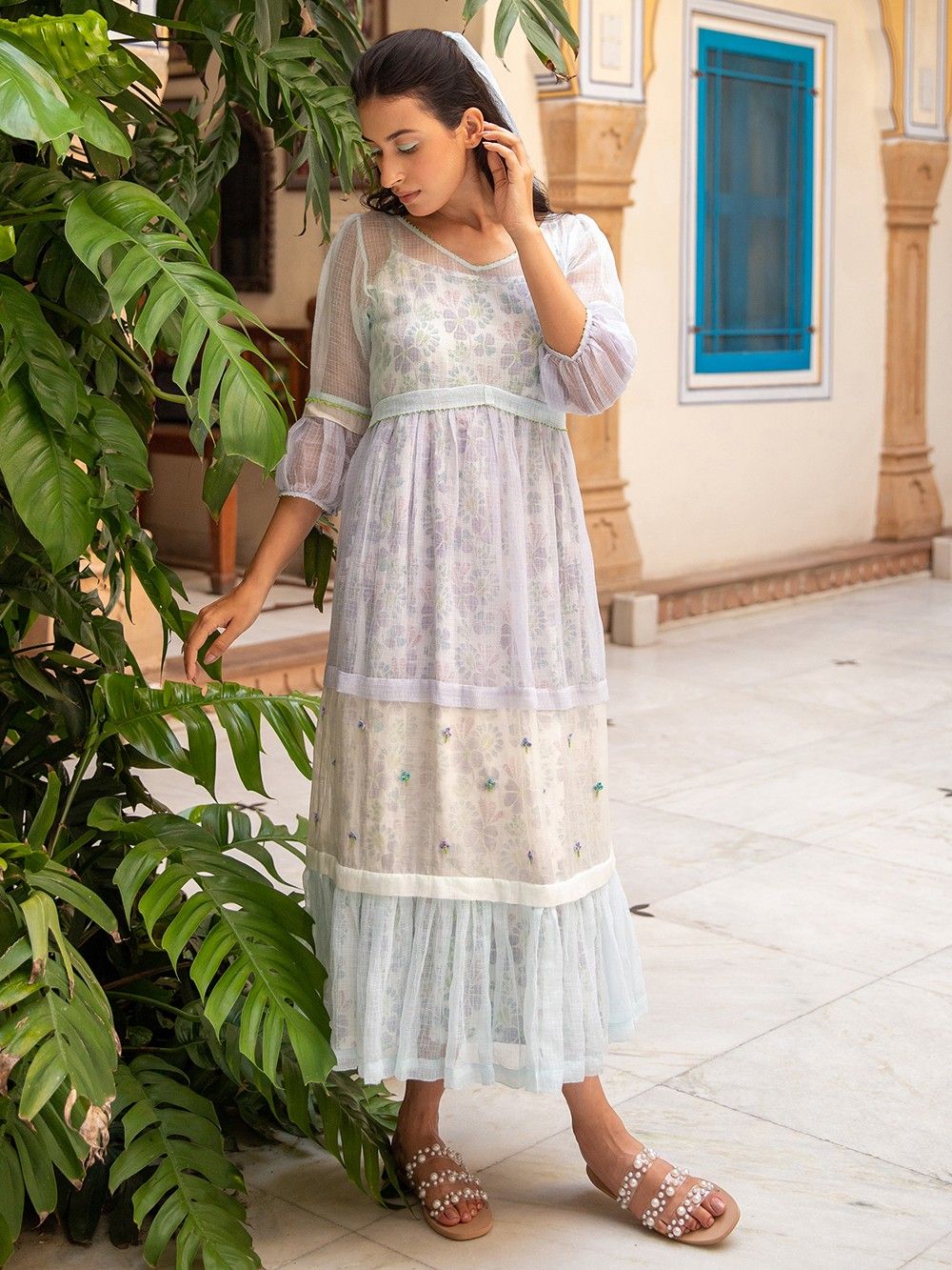 the loom - Chanderi Kota Doria Dress