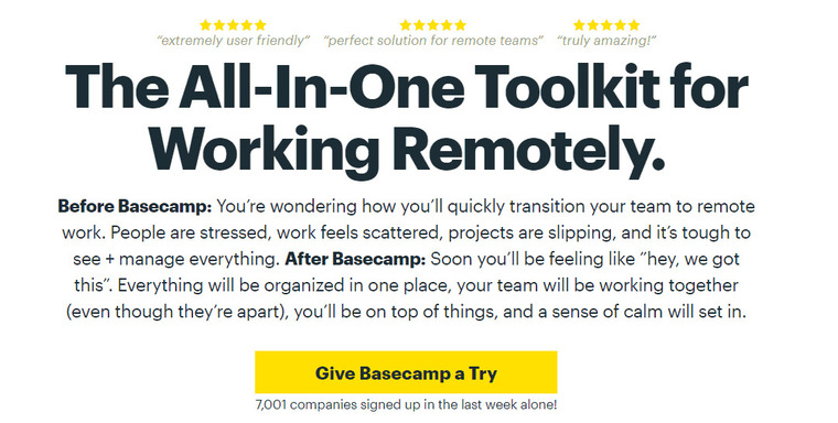 Basecamp: “Give Basecamp A Try” - DSers