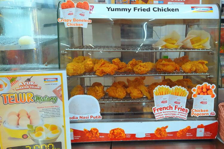 Makanan siap saji di Indomaret FRESH Banjarnegara