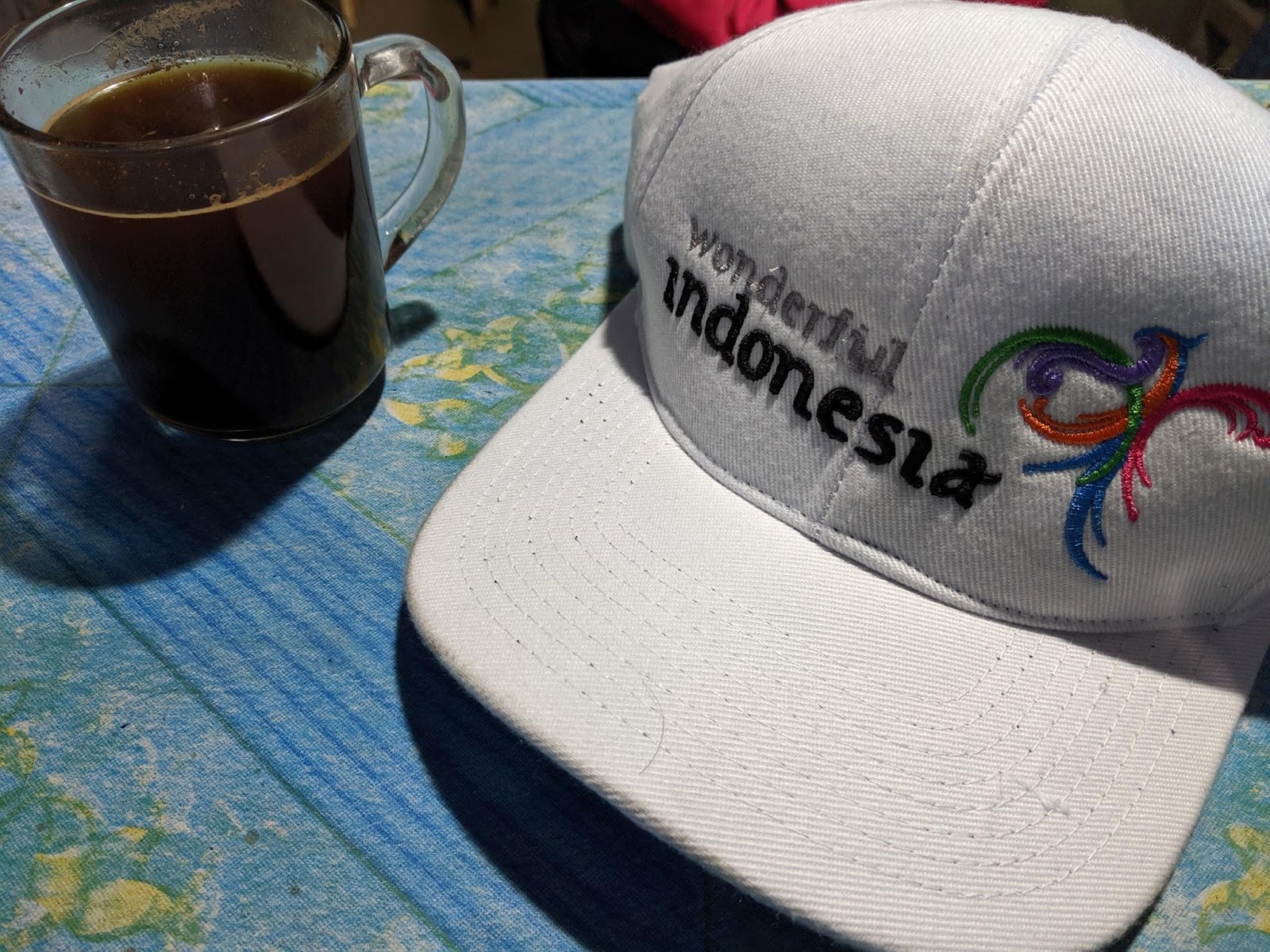 印尼觀光局咖啡帽子