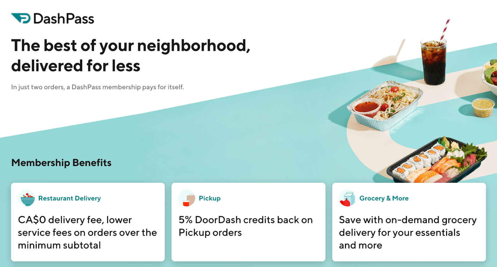 DashPass the best of your neighborhood,delivered for less