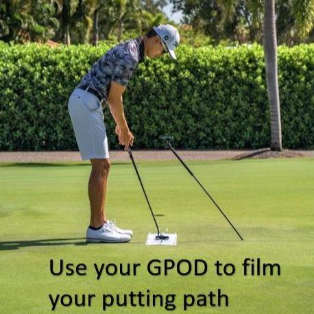 GPOD Golf Swing Film-Aid Review “Stick It. Swing It. Film It.” - Golf Leap