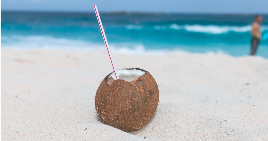 Konsumsi air kelapa muda - 8 Obat Alami Penurun Panas Anak Para Orangtua Wajib Tahu