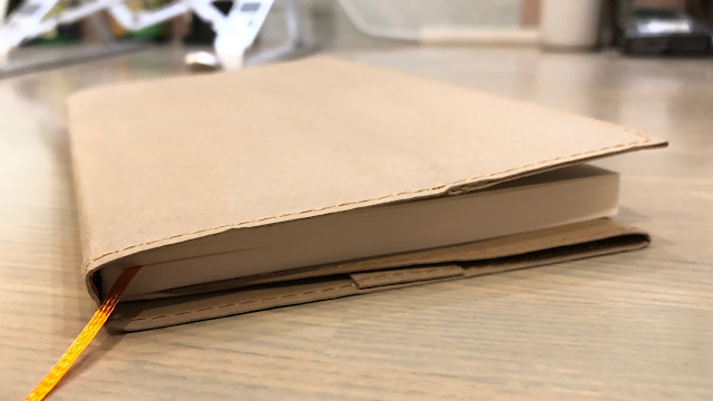 MDノート＜新書＞に新書用のブックカバーをしてみる