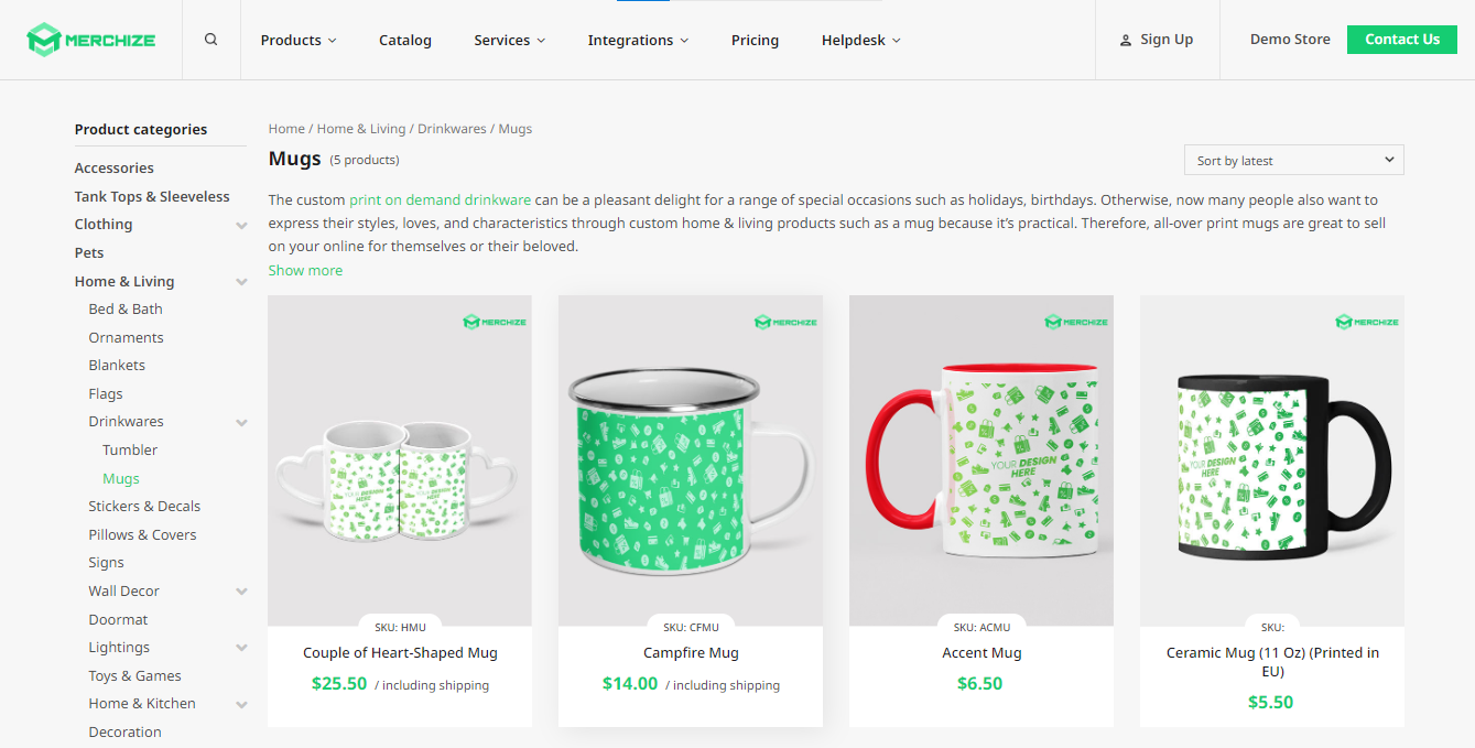 Top 7 Print On Demand Coffee Mugs Companies