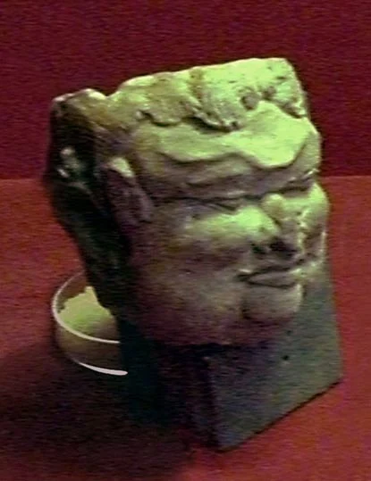 Terracotta head believed to be a representation of Gajah Mada, Trowulan, East  Java, Indonesia