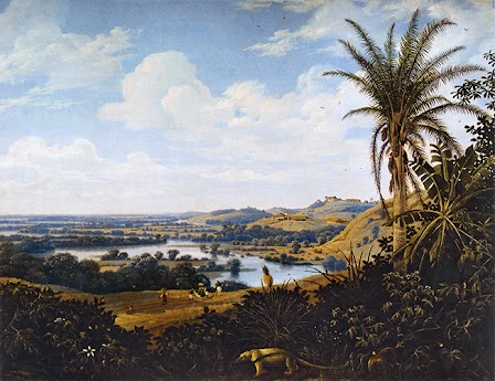 https://www.khanacademy.org/humanities/art-americas/new-spain/colonial-brazil/a/an-introduction-to-colonial-brazil
Frans Post, Brazilian Landscape with Anteater, 1649, oil on canvas 52.8 x 69.3 cm (Alte Pinakothek, Munich, CC BY-SA 4.0)