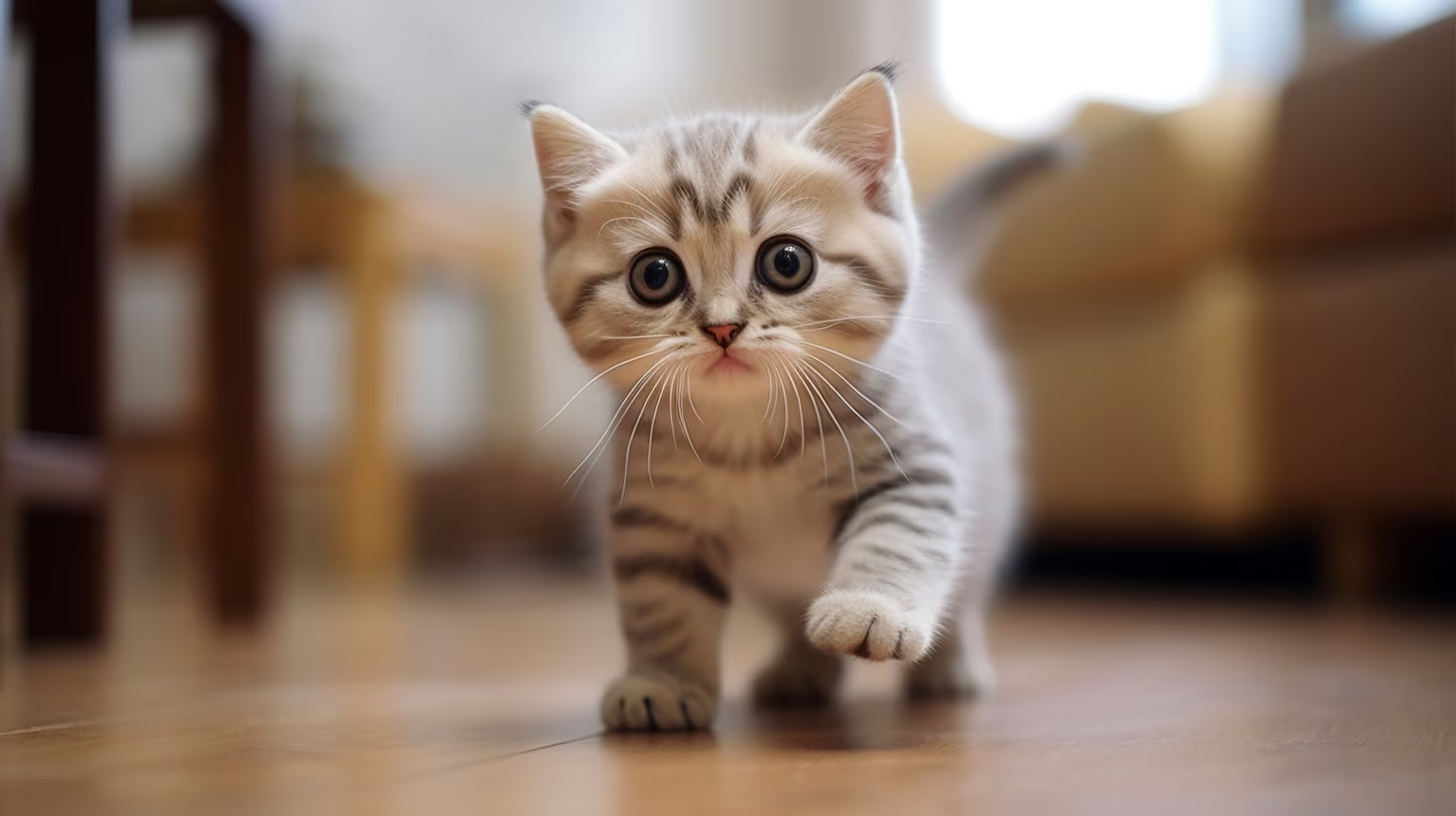 A little kitten