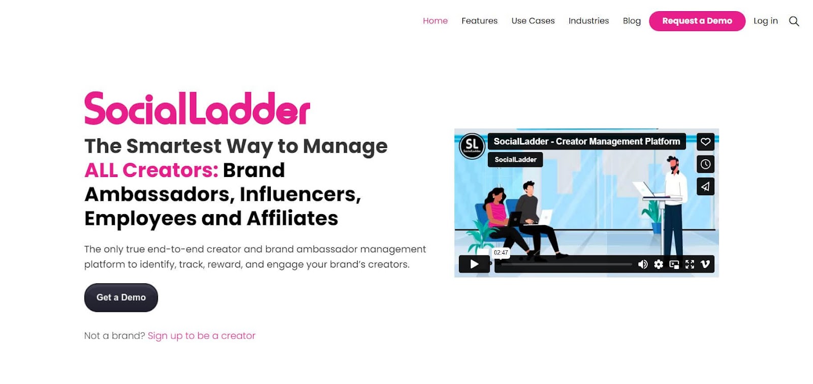 SocialLadder: Brand Ambassador Management App