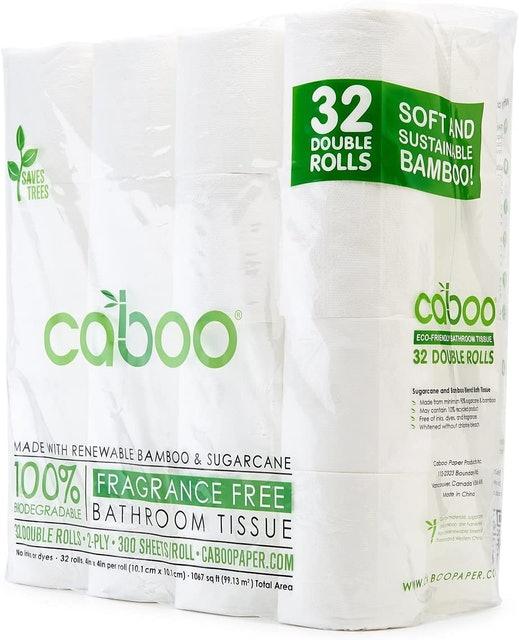 Caboo Fragrance Free Bath Tissue 1