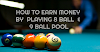 HOW TO EARN MONEY BY PLAYING 8-BALL /9-BALL POOL