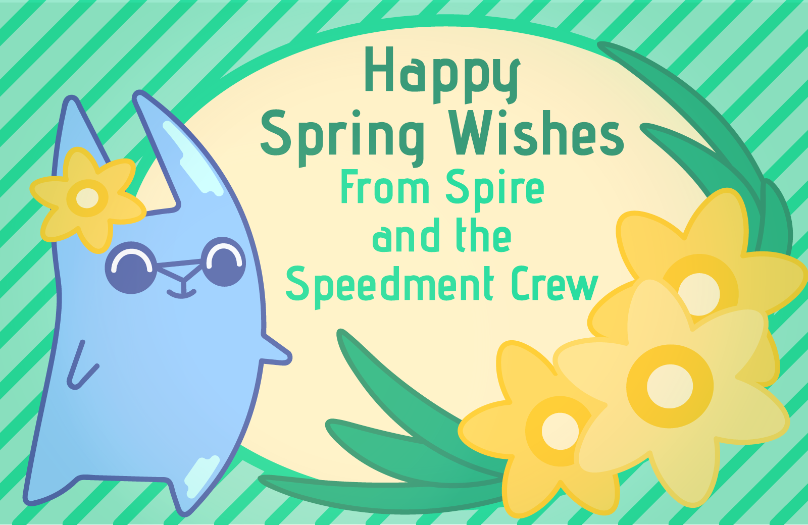 Happy Spring Wishes from Speedment and Crew