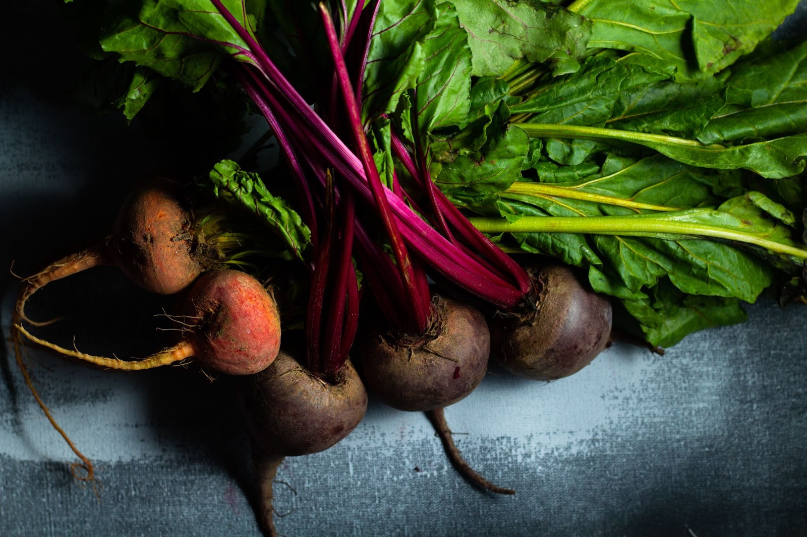 beet root and beet greens