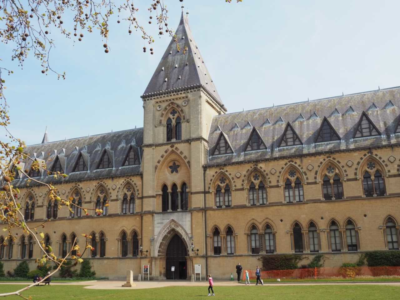 Guide d'accès au Musée d'Histoire Naturelle de l'Université d'Oxford