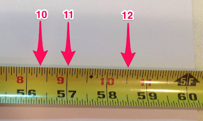 Read a ruler worksheet