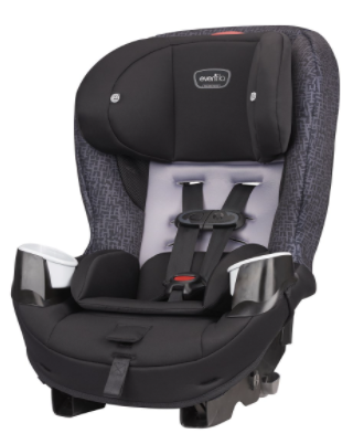 6. Evenflo Stratos 65 Convertible Car Seat approved by FAA for air travel
