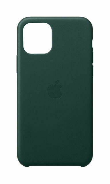 Материал чехла Apple для iPhone 11 Pro Leather Case Forest Green 