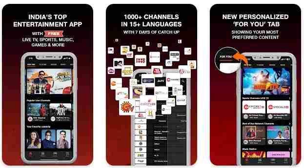 Jio TV - Live TV देखने वाला Apps