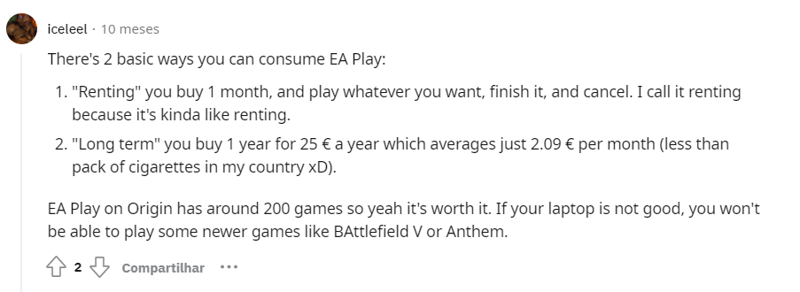 Vale a pena assinar o EA Play?