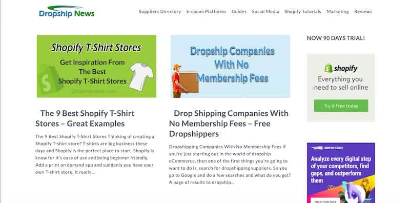 Noticias de Dropship