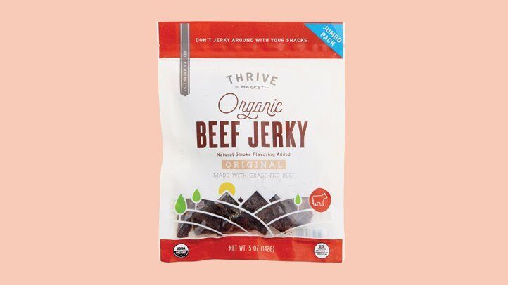 1.Thrive Market Organic Beef Jerky