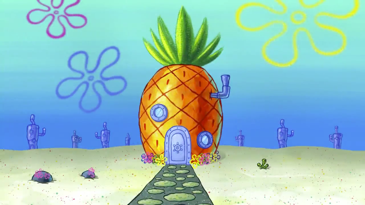 Image result for spongebobs house