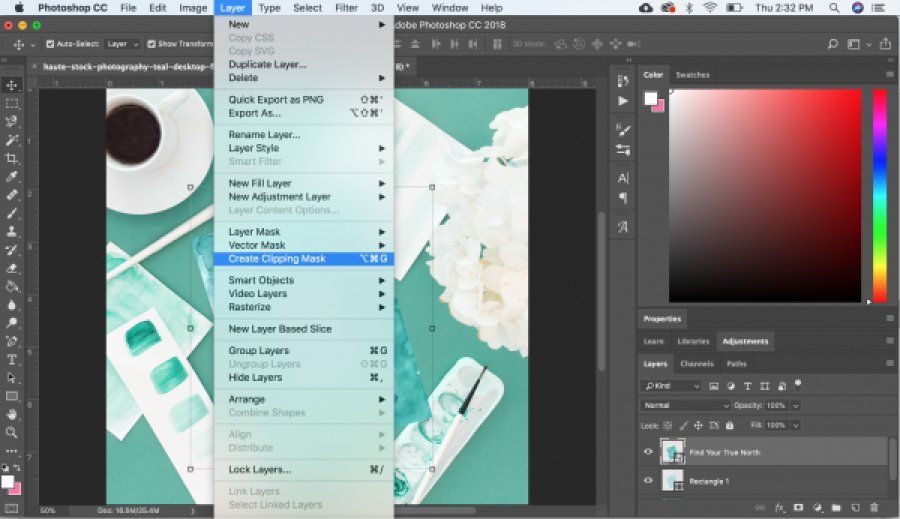Create Clipping Mask