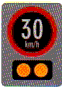 Electronic periodic speed limit Regulatory Traffic Sign
