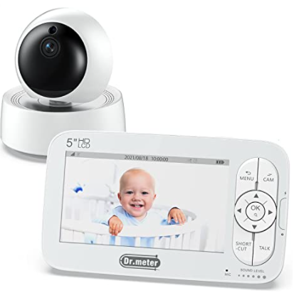 Dr. Meter Video Baby Monitor - Non-Wifi Monitor