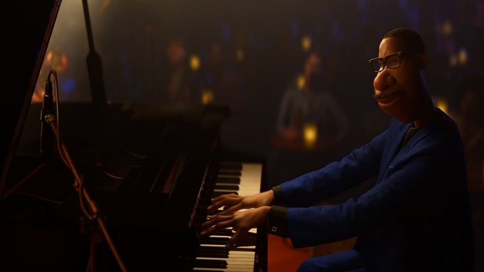 Cena de 'Soul', animação da Pixar indicada ao Oscar — Foto: Divulgação