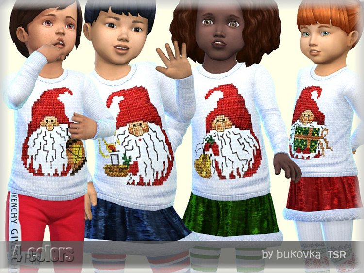 Sweater Gnomes CC Design - Sims 4