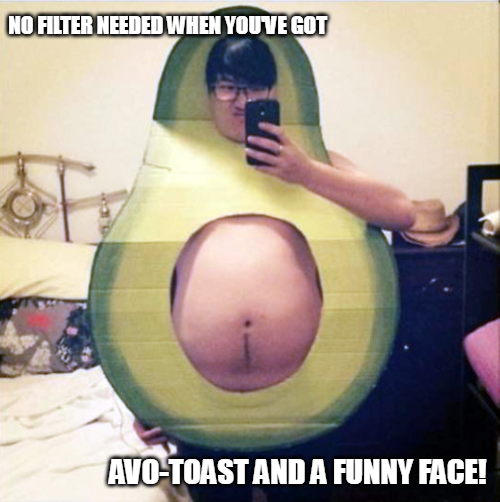 Avocado Toast Captions for Selfies