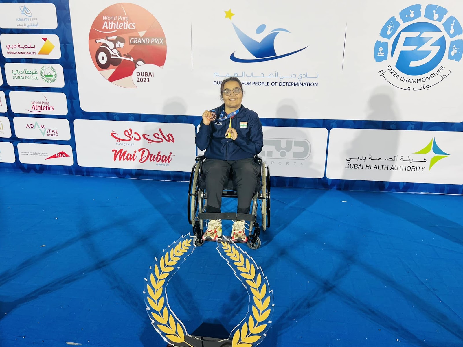 Dubai 2023 GP: Bhyan qualifies for Worlds with Asian record as young Para athletics team return home with seven medals