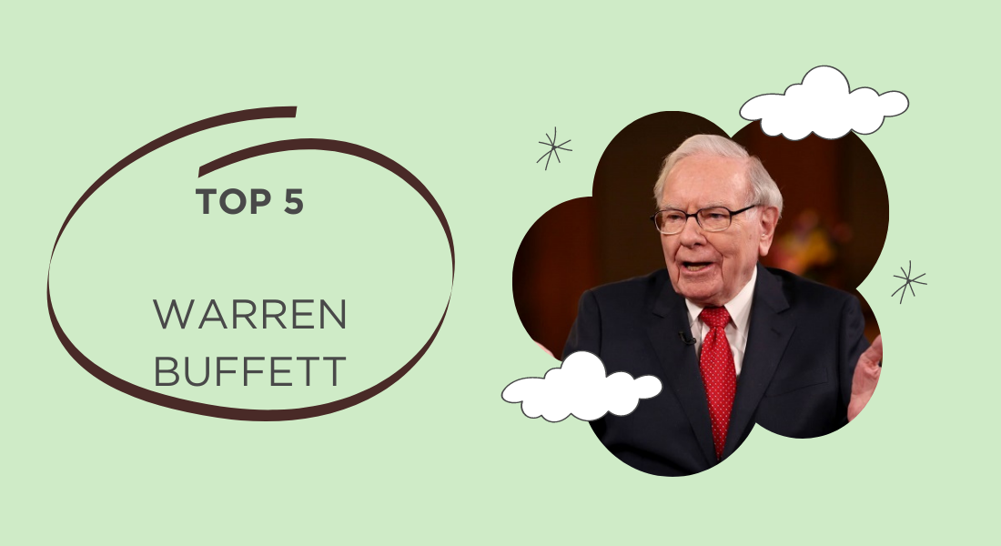 Tỷ phú Warren Buffett chỉ đứng ở vị trí thứ 5
