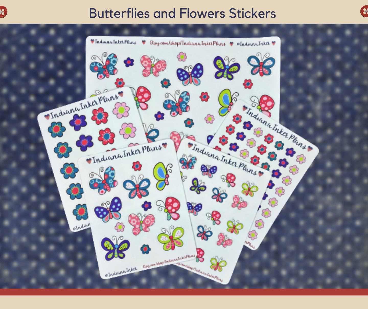 butterfly stickers