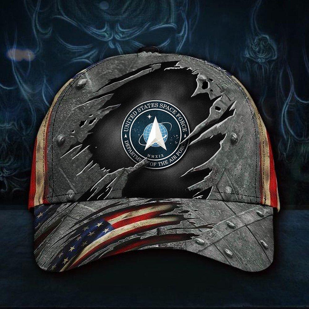 US Space Force America Hat Cap Veteran Gift