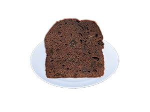 ラムレーズンココアパウンドケーキ