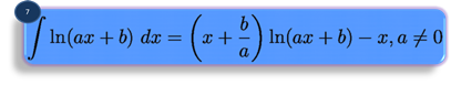 integration formula