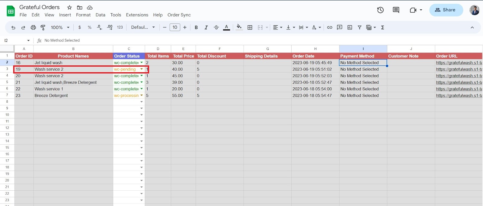 How To Update WooCommerce Orders from Google Sheets