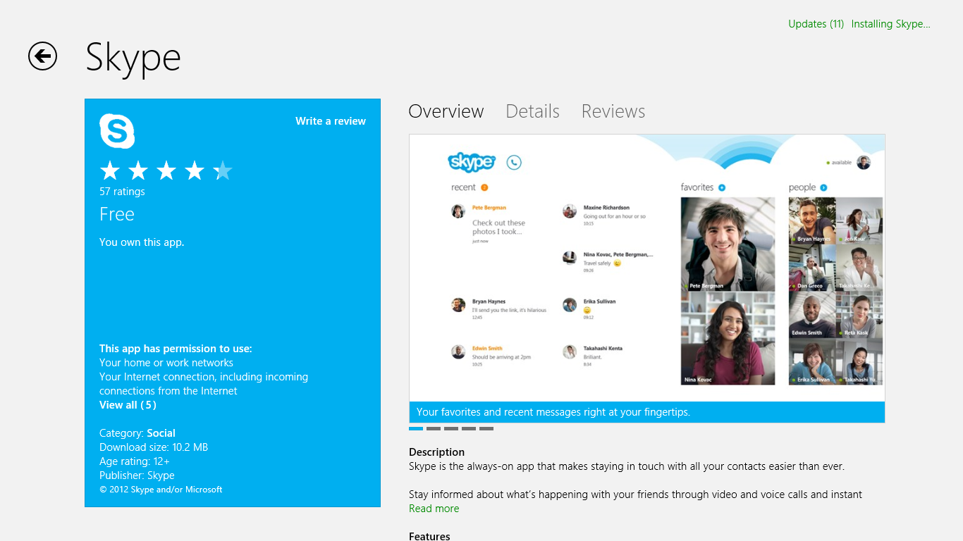 Skype-app för Windows 8 Techenol.png