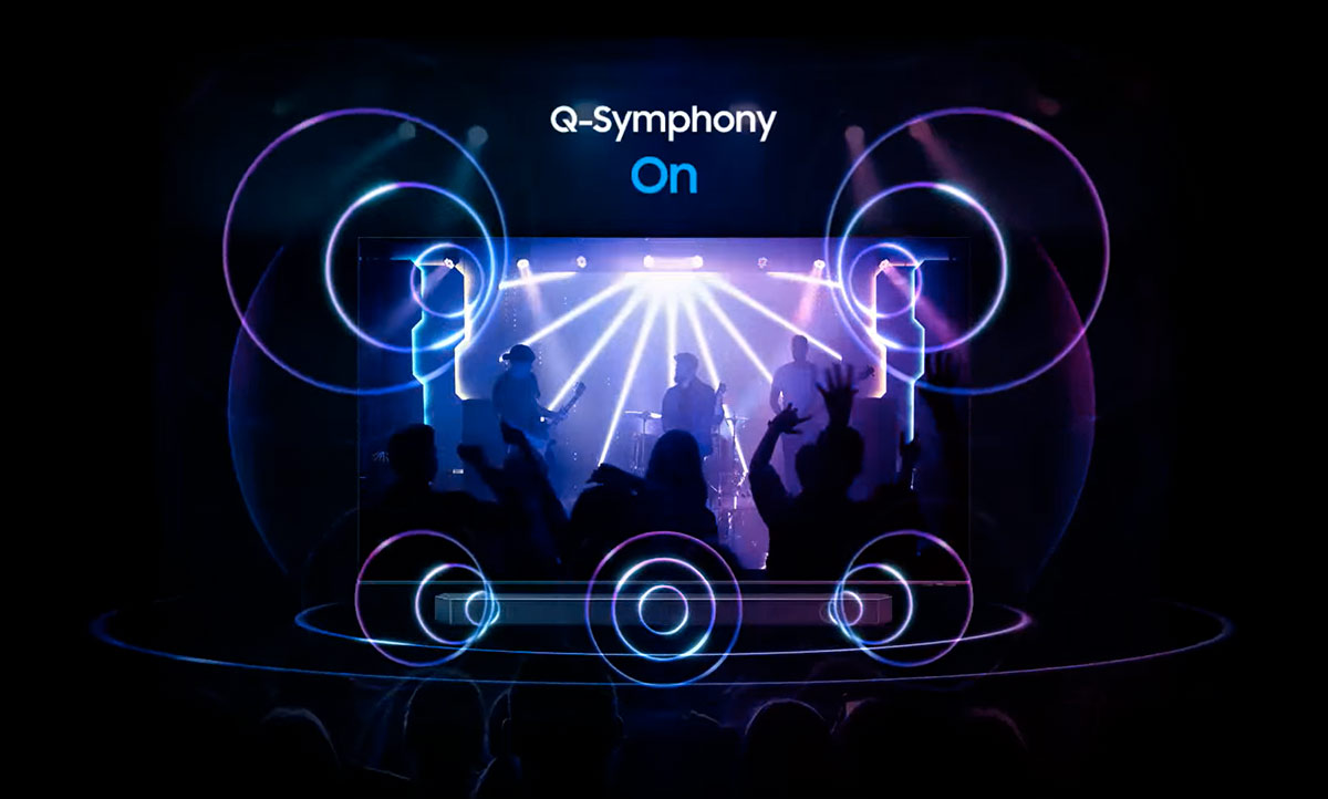 Barres de son Samsung 2023 : Q-Symphony