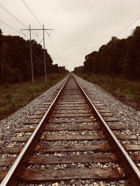 Railroad tracks Frenchtown road