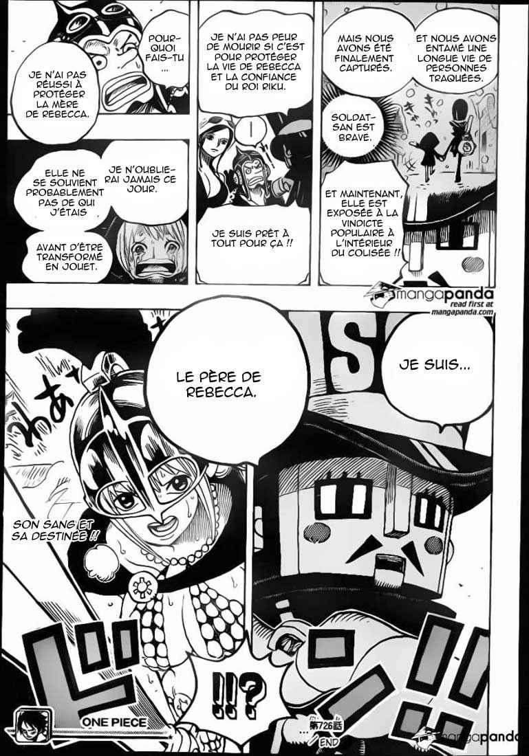 One Piece Chapitre 726 - Page 19