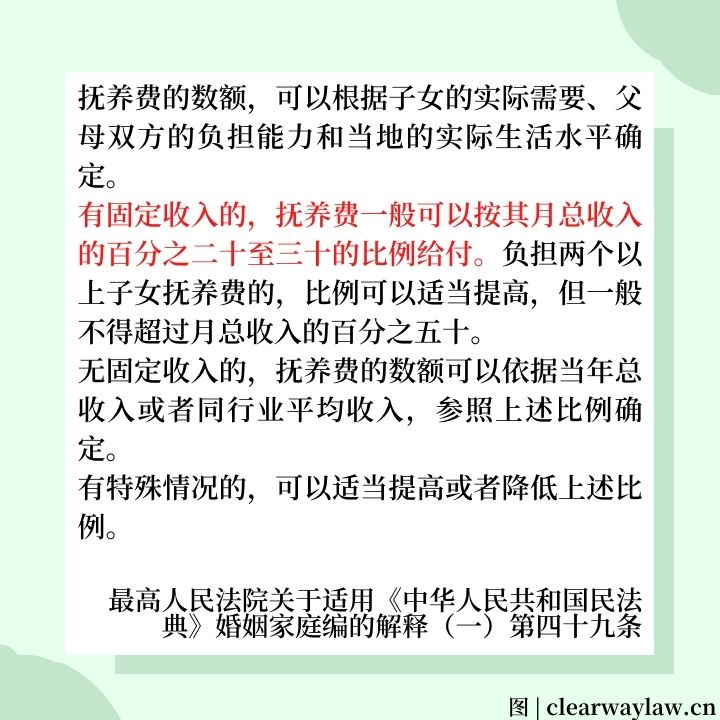 抚养费能否调整
