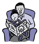 Image result for child reading clipart