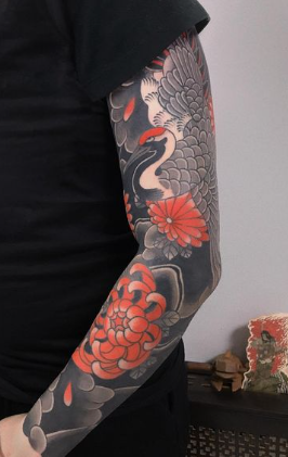 Japanese Traditional Full Hand Cover 
